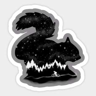 Squirrel hills Sticker